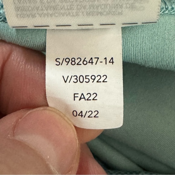 ATHLETA GIRL XL High Waist Printed Chit Chat Legging Tight Style# 982647-14 - Picture 12 of 13